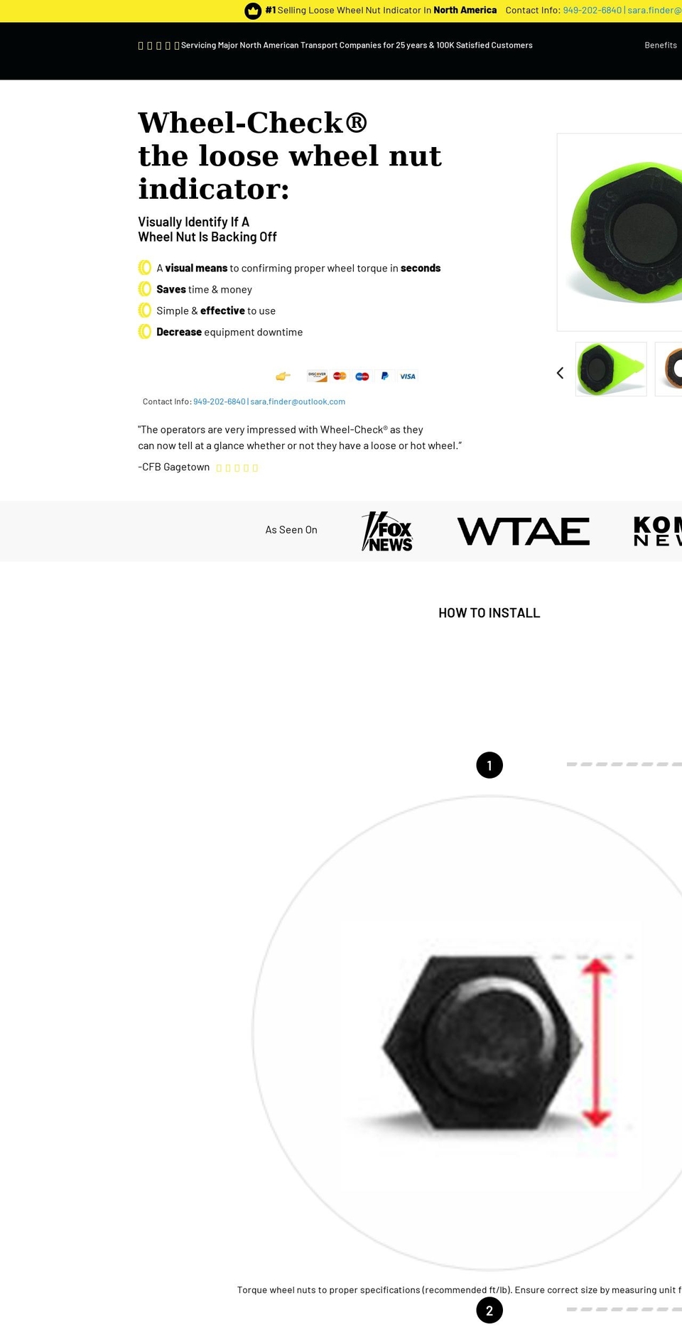 LPG Narrative with Installments message Shopify theme site example loosewheelnutindicator.com