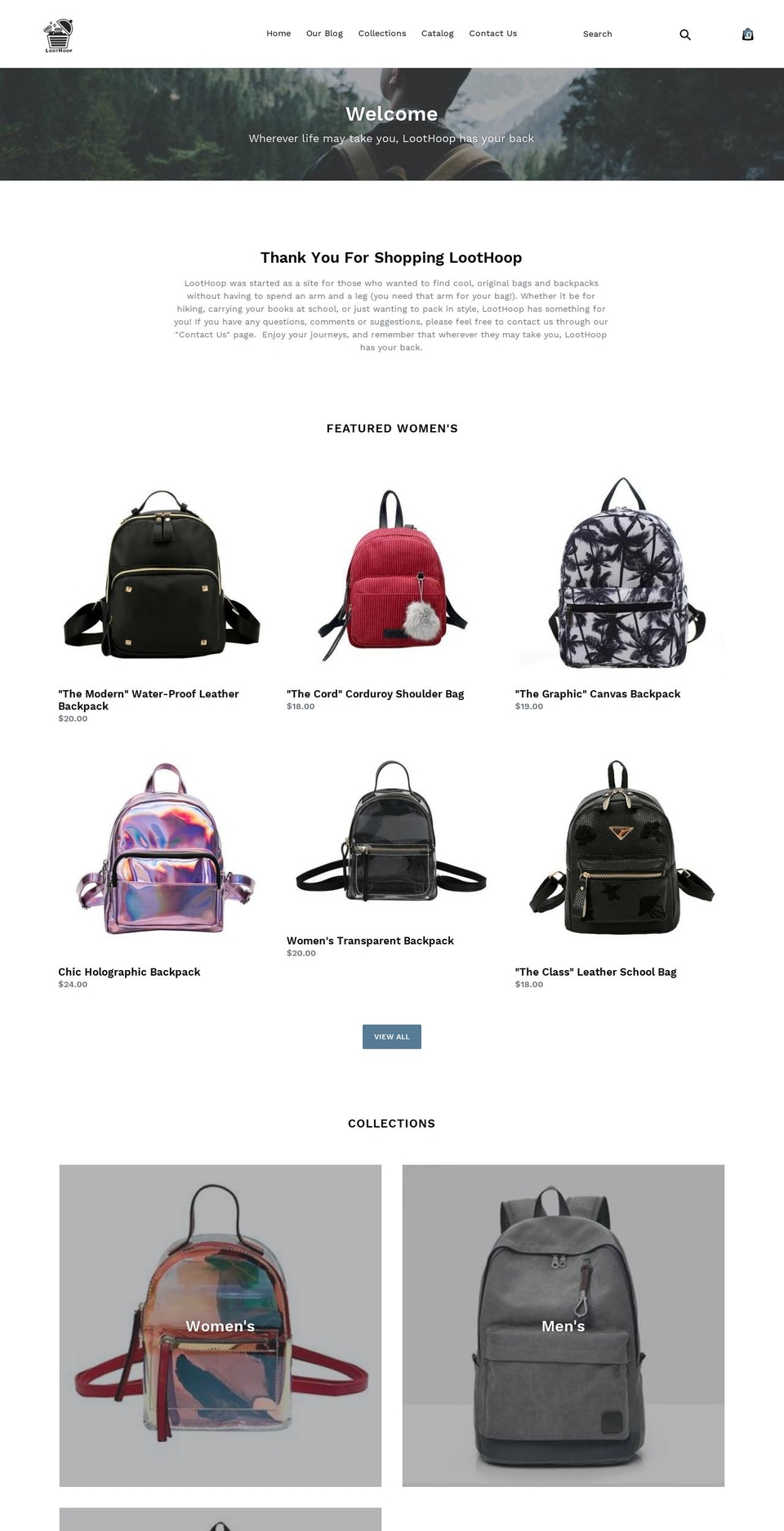 loothoop.com — Shopify storefront screenshot