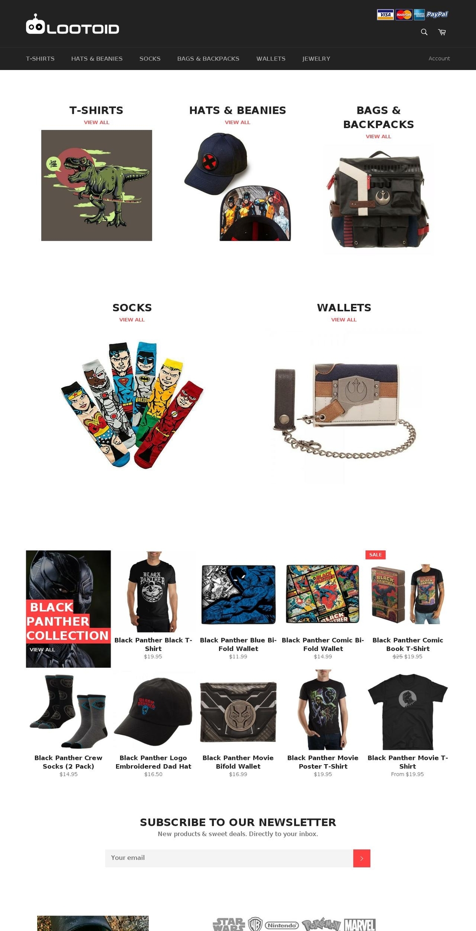 lootoid.com — Shopify storefront screenshot