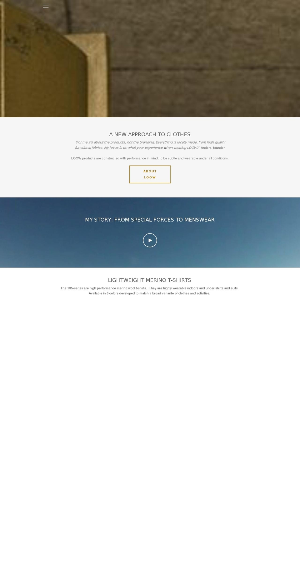 loow.com — Shopify storefront screenshot