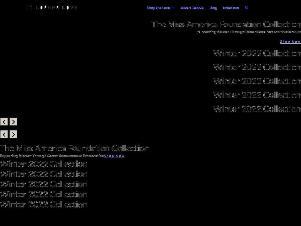 lopkerlove.com shopify website screenshot
