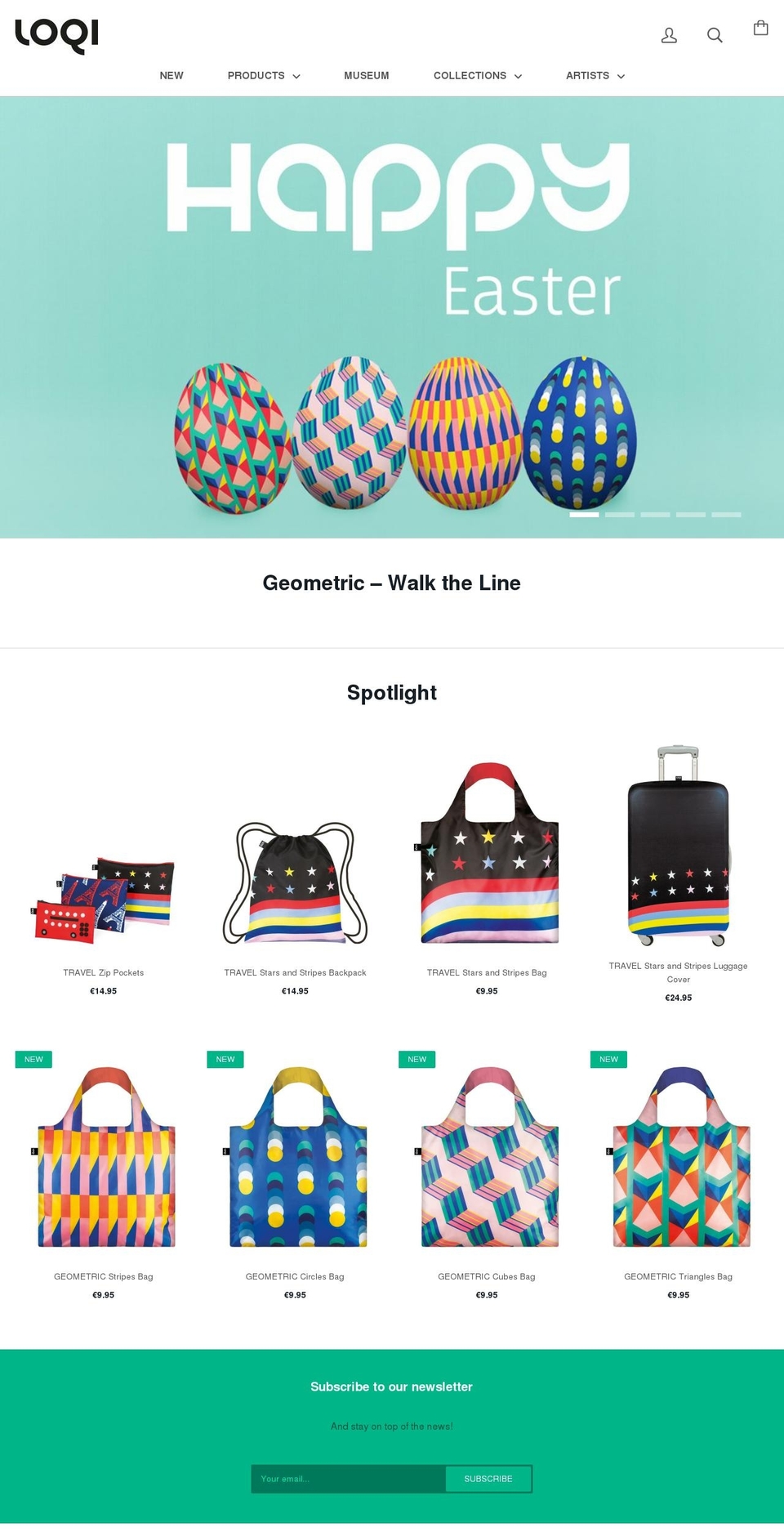 loqi.fr shopify website screenshot