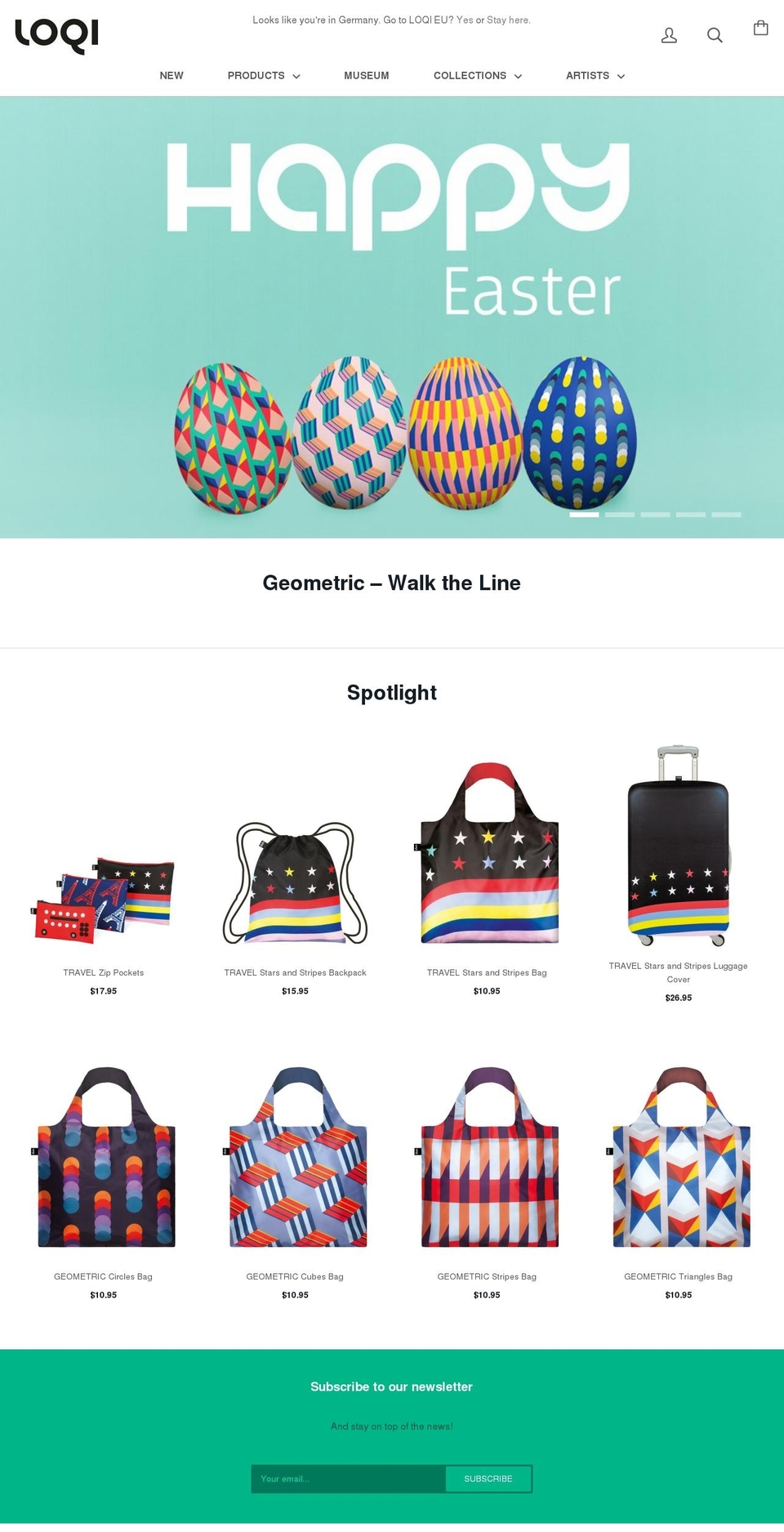 loqithailand.com shopify website screenshot