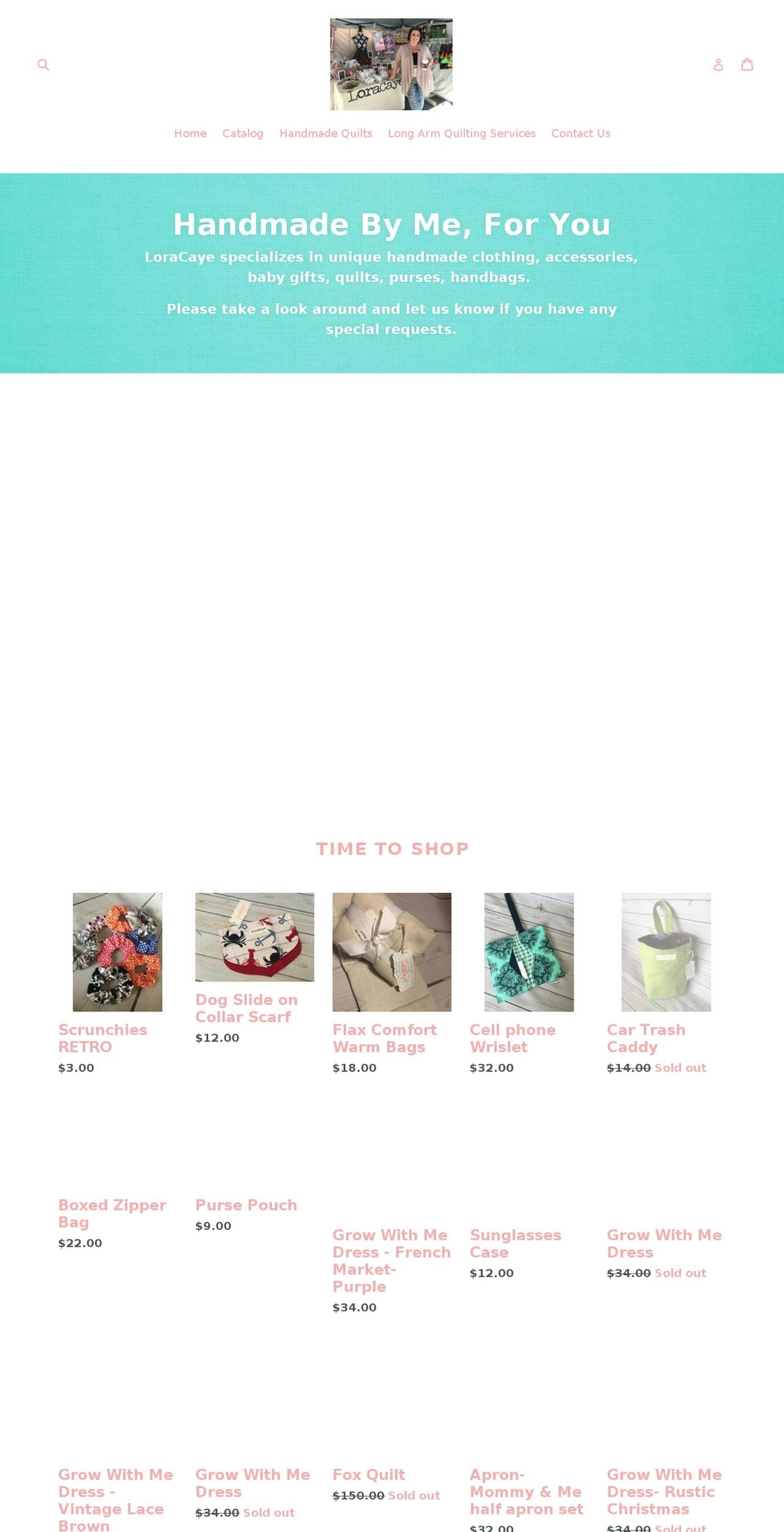 loracaye.com — Shopify storefront screenshot