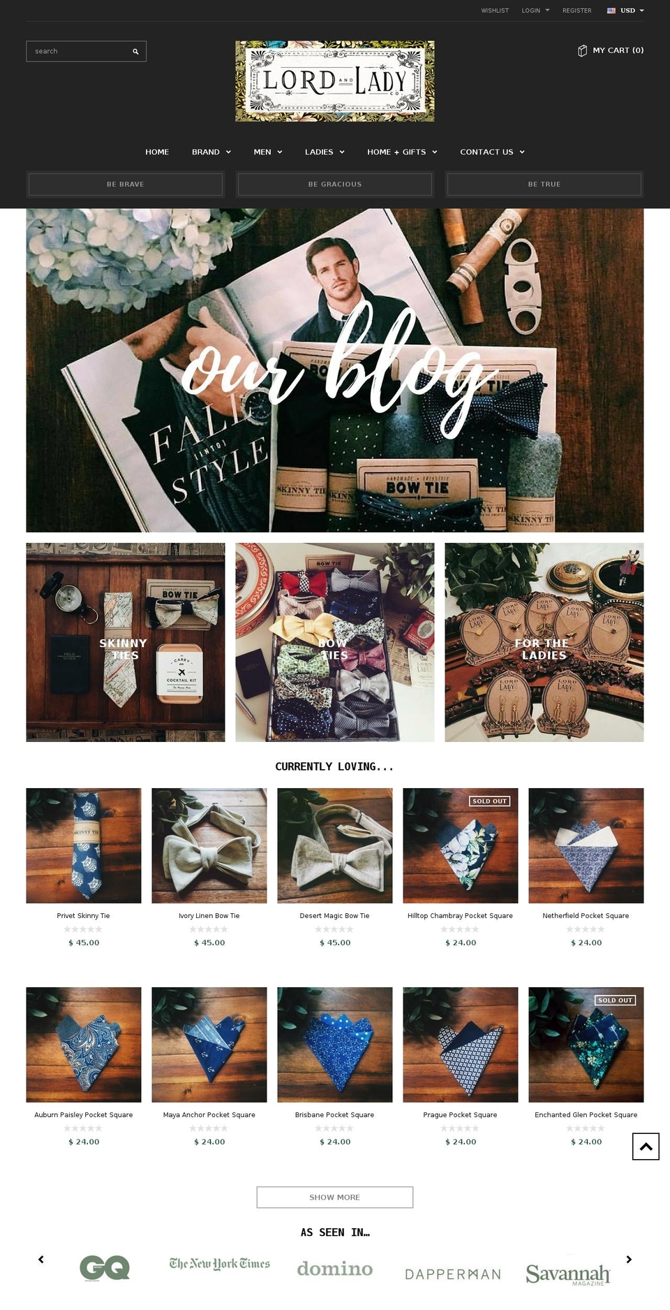 BK 22\/8 Shopify theme site example lordandlady.com