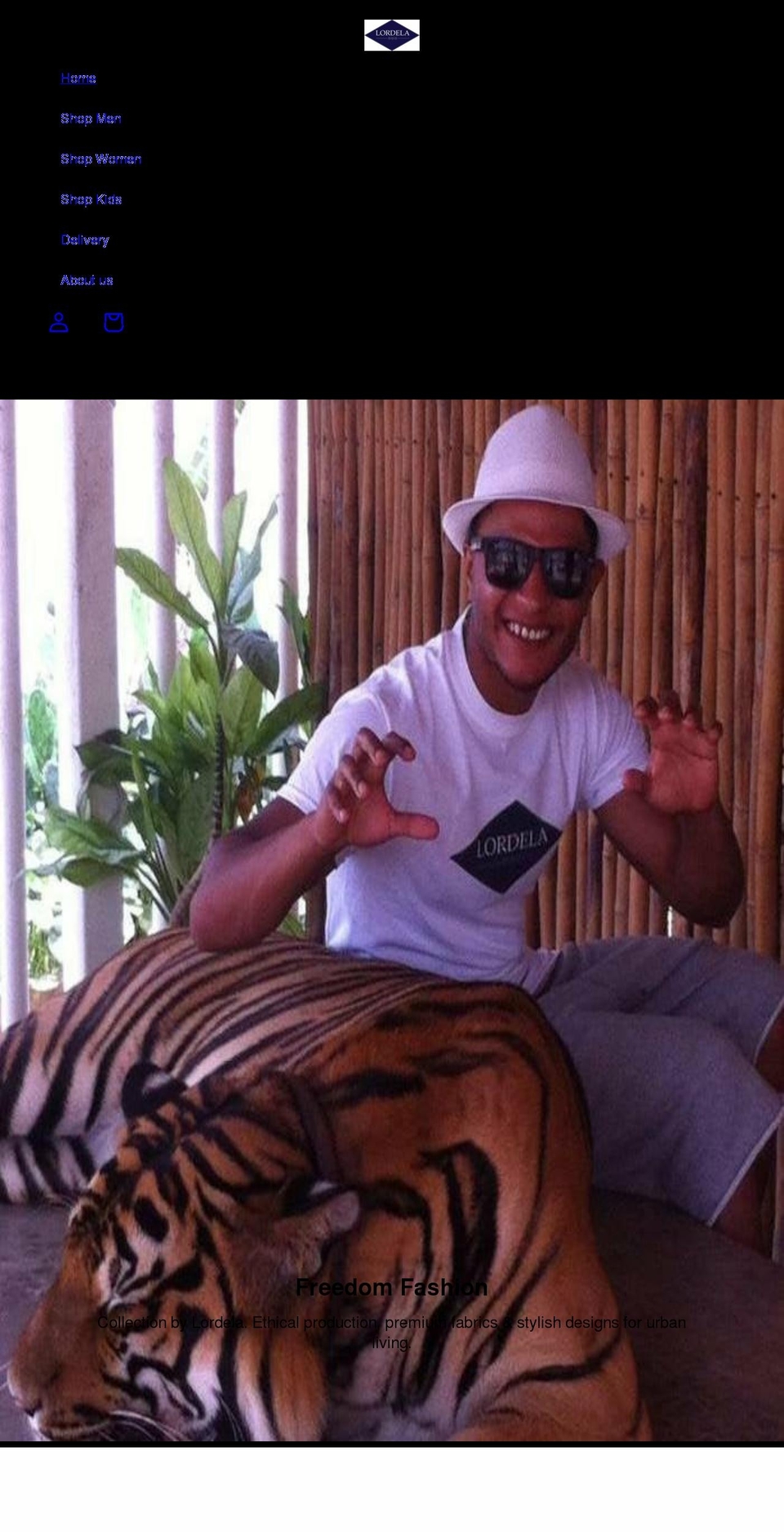 lordela.com shopify website screenshot