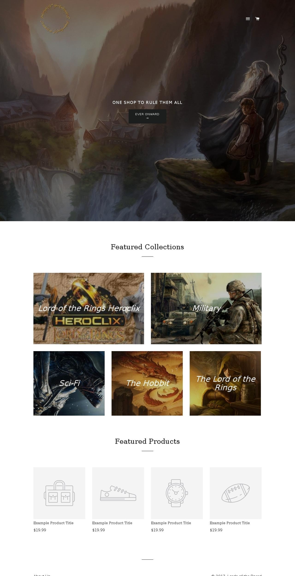 lordsoftheboard.com shopify website screenshot