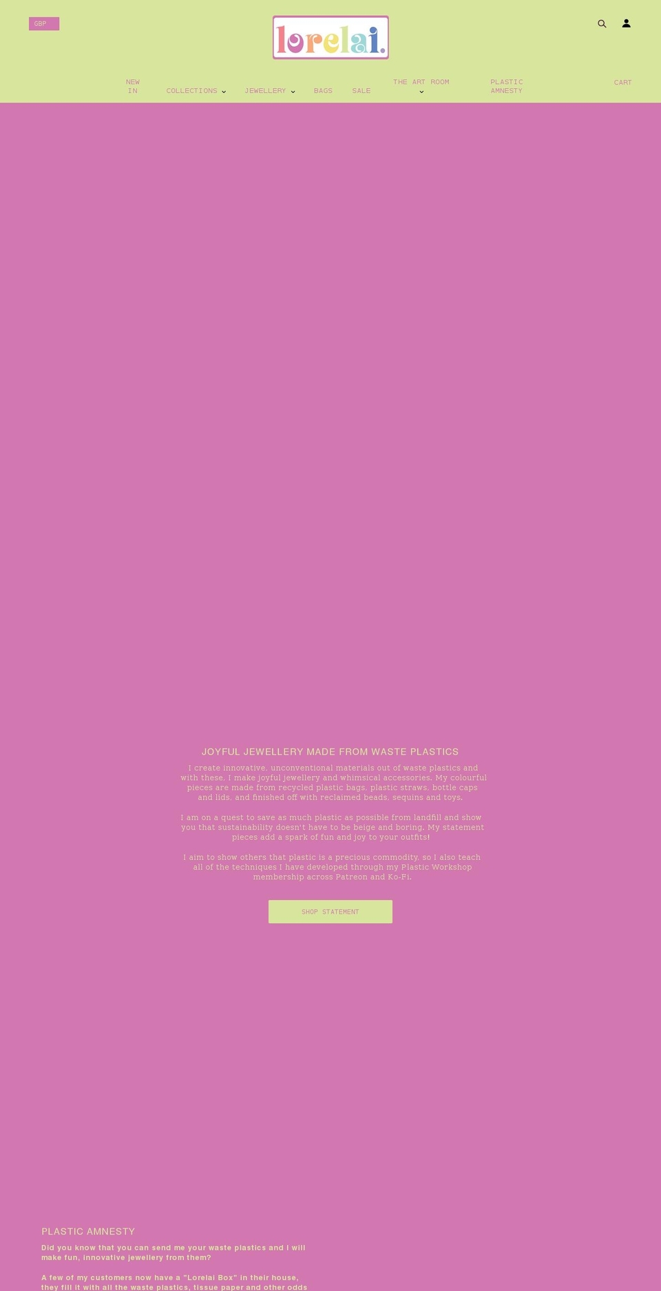 lorelai-lq.com — Shopify storefront screenshot