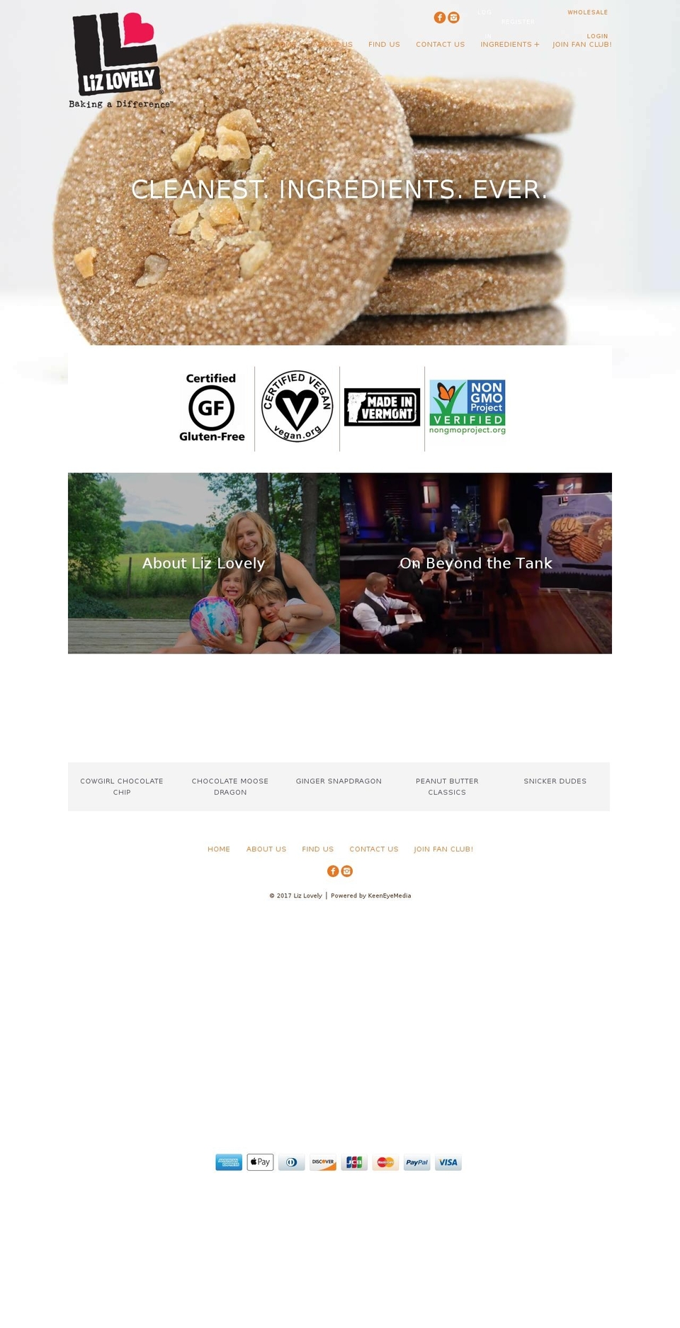 loreleientertainment.org shopify website screenshot