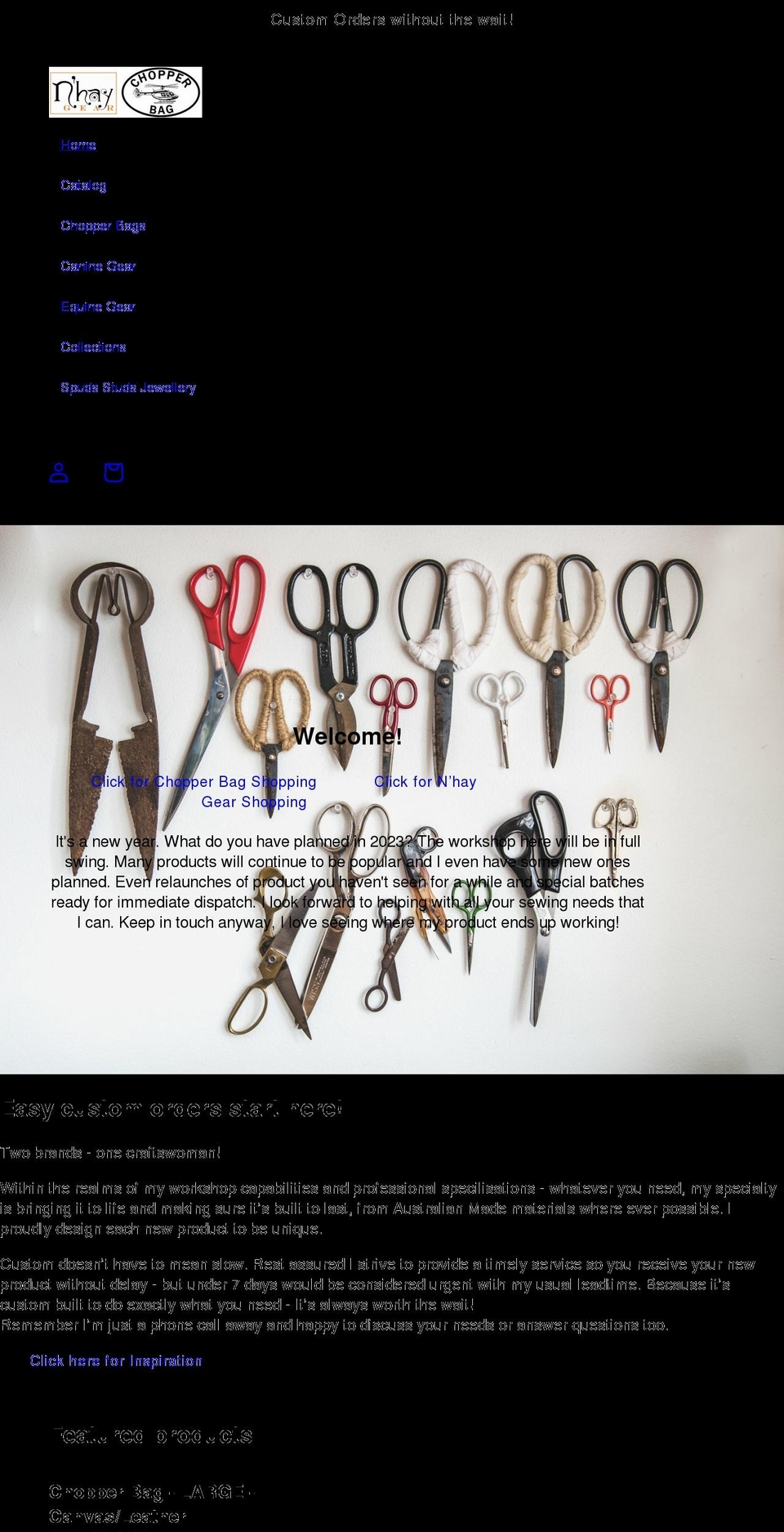 loretta-matthews-industries.myshopify.com shopify website screenshot