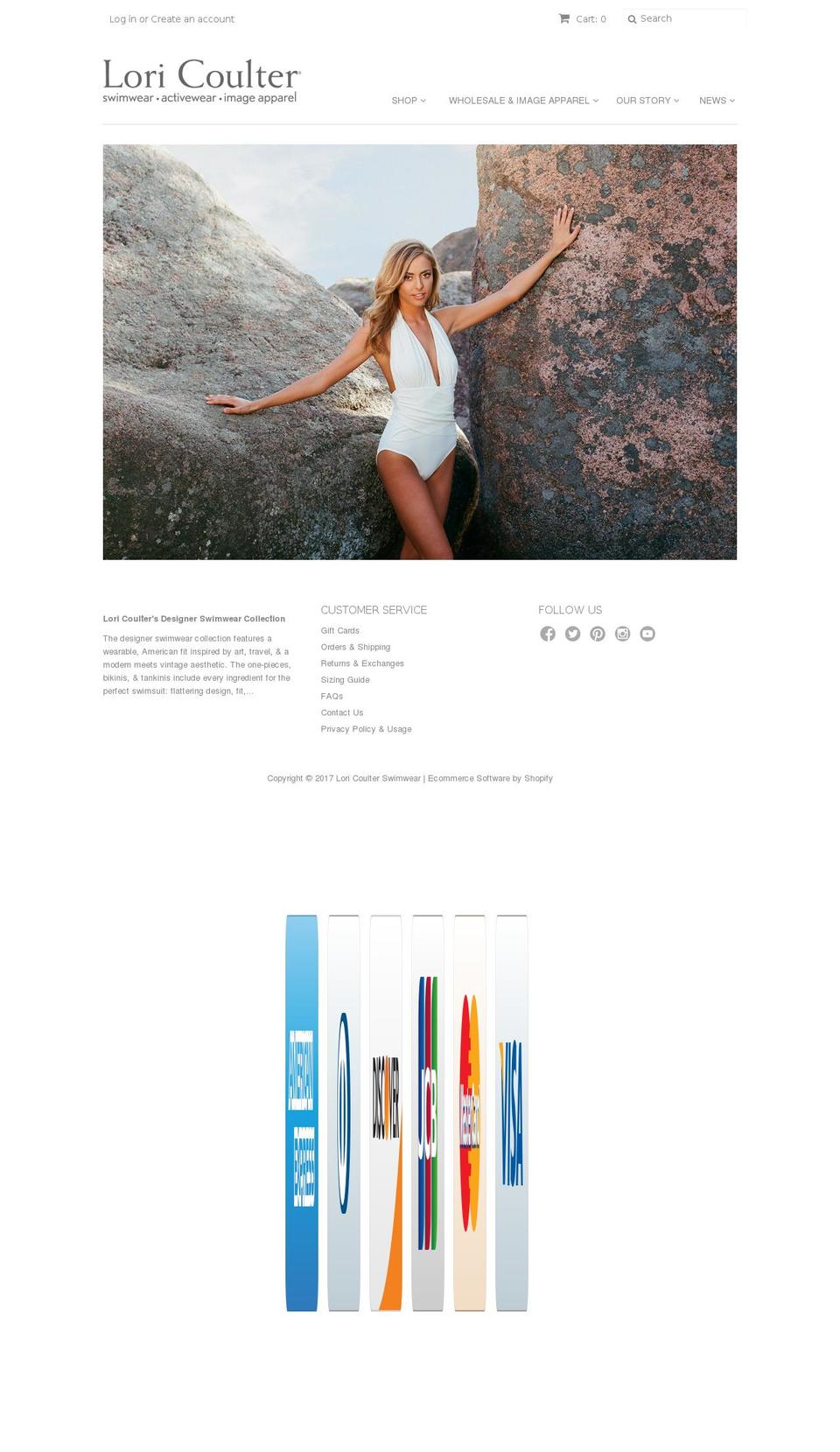 loricoultersucks.com shopify website screenshot