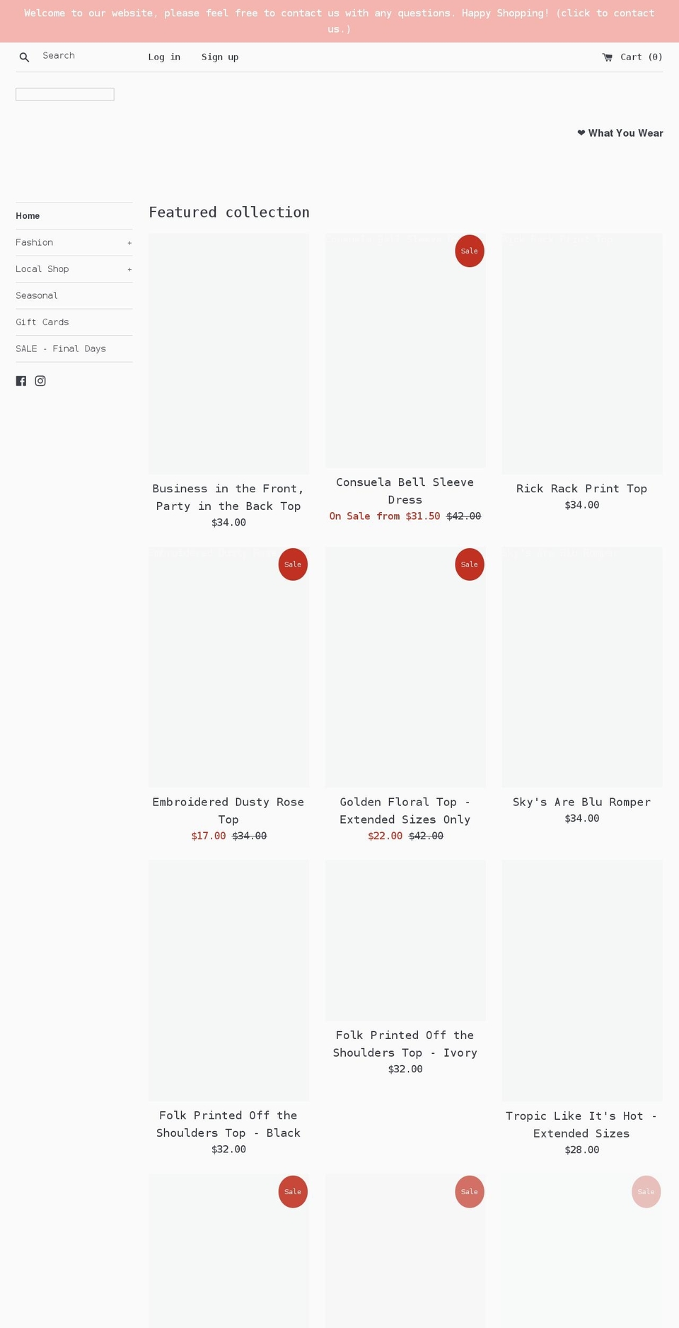 lorriebethsdesigns.com shopify website screenshot