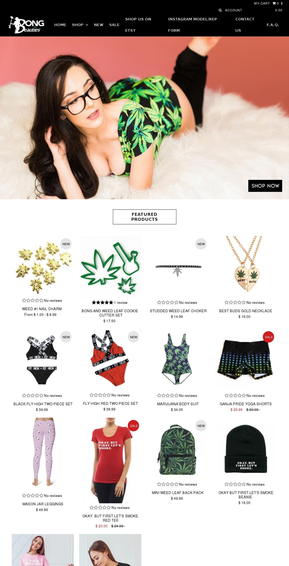los-ganjales.com — Shopify storefront screenshot