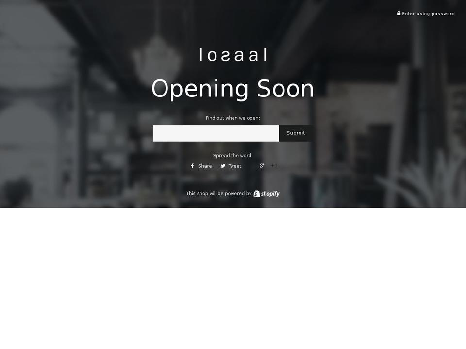 losaal.com shopify website screenshot