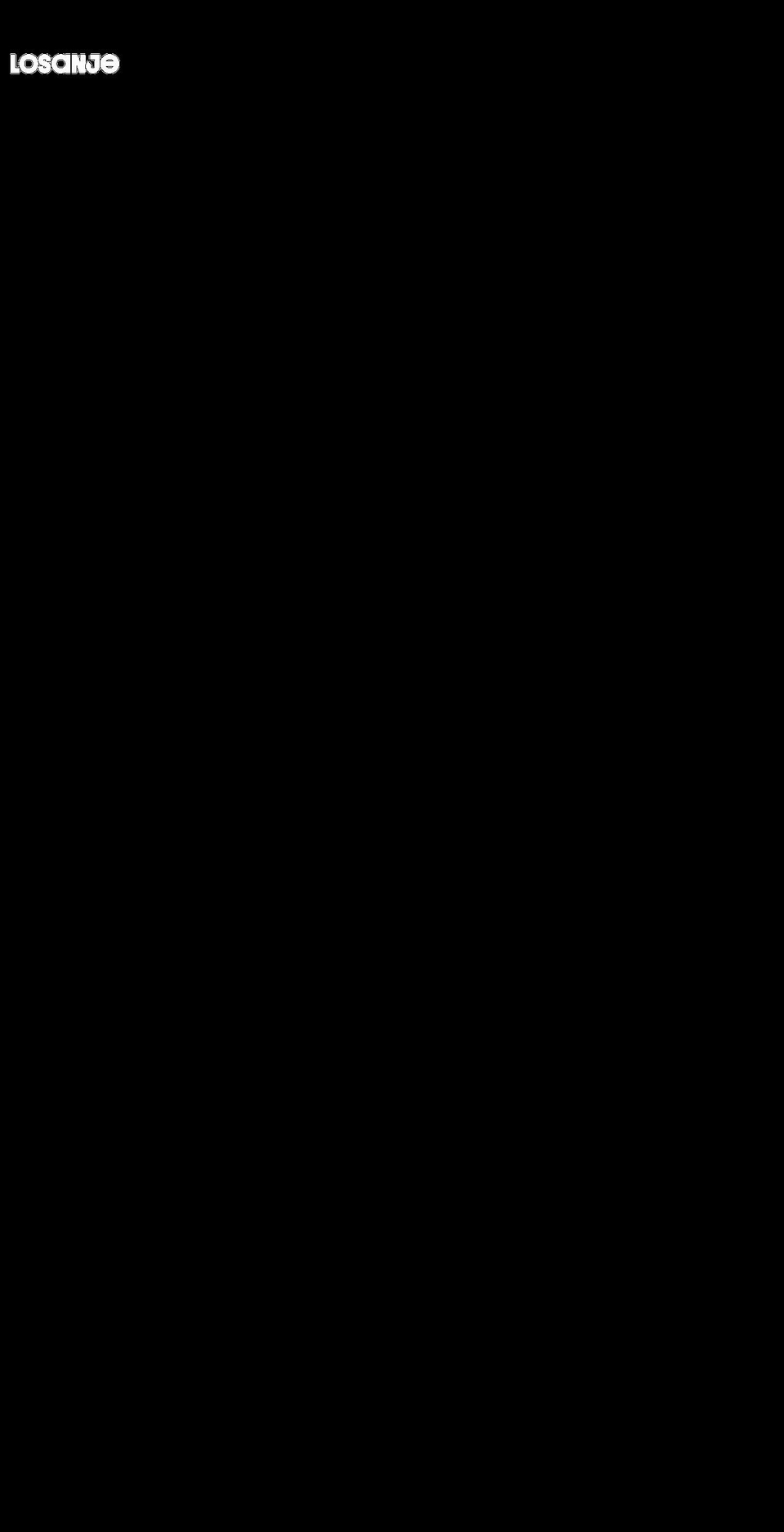 losanje.com shopify website screenshot