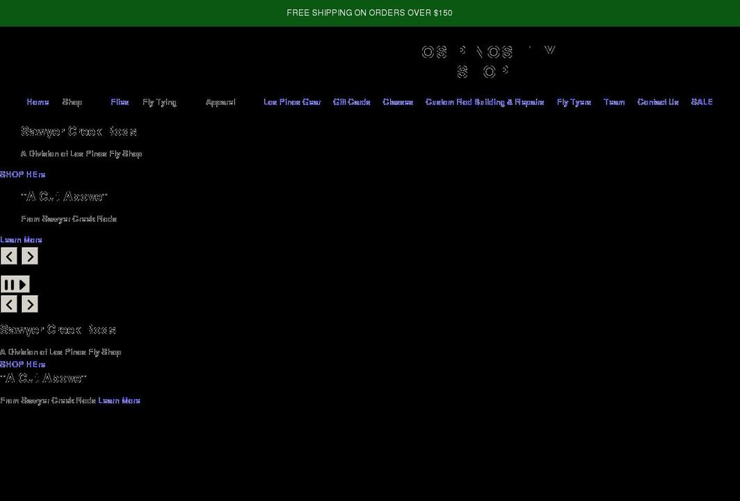lospinosflyshop.com shopify website screenshot