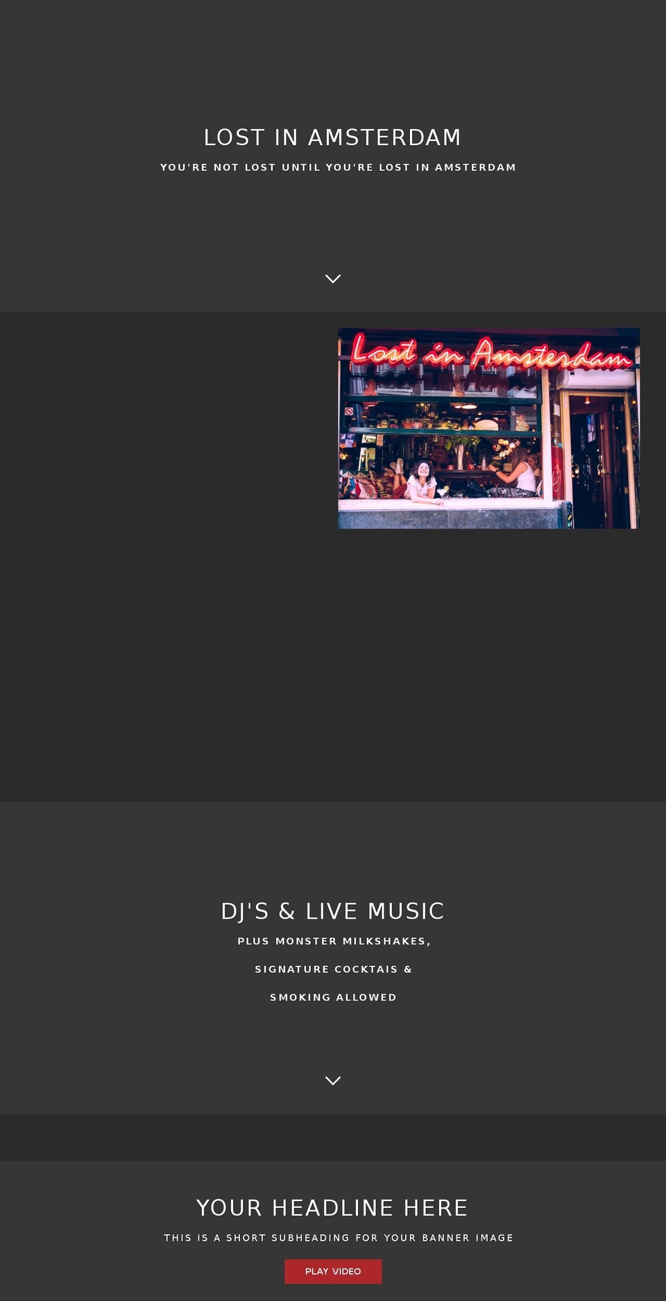 lostinamsterdam.com — Shopify storefront screenshot