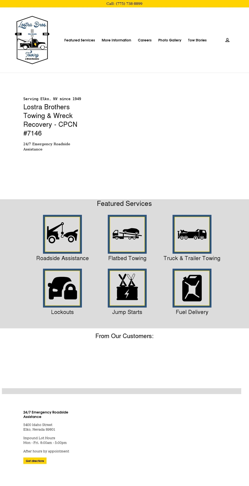 lostratowing.com shopify website screenshot