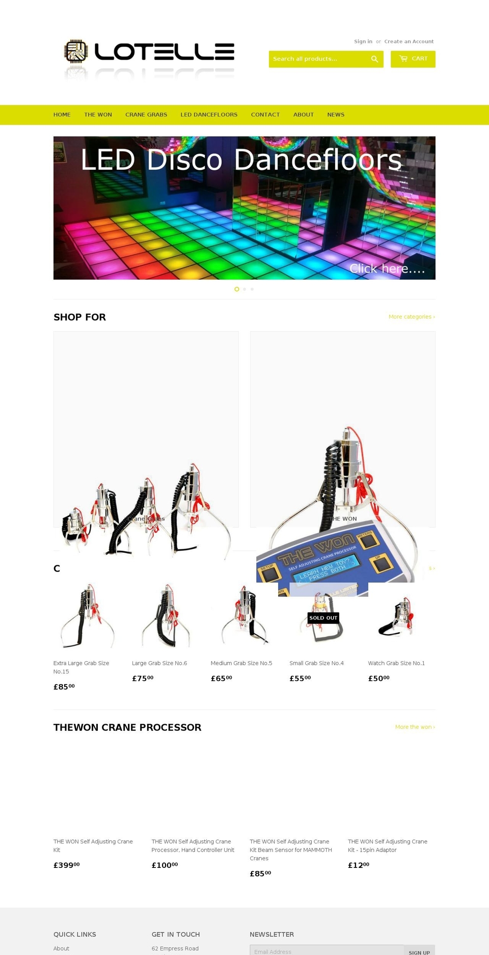 lotelle.com shopify website screenshot