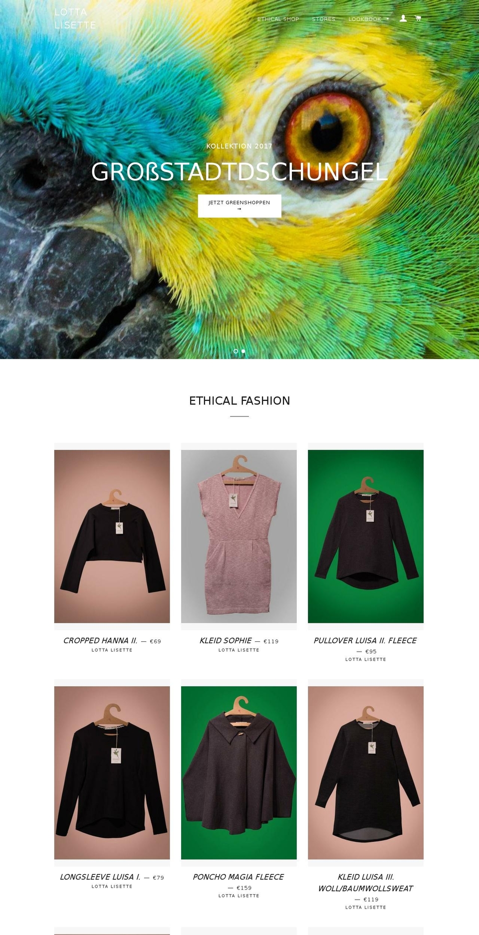 lottalisette.com shopify website screenshot