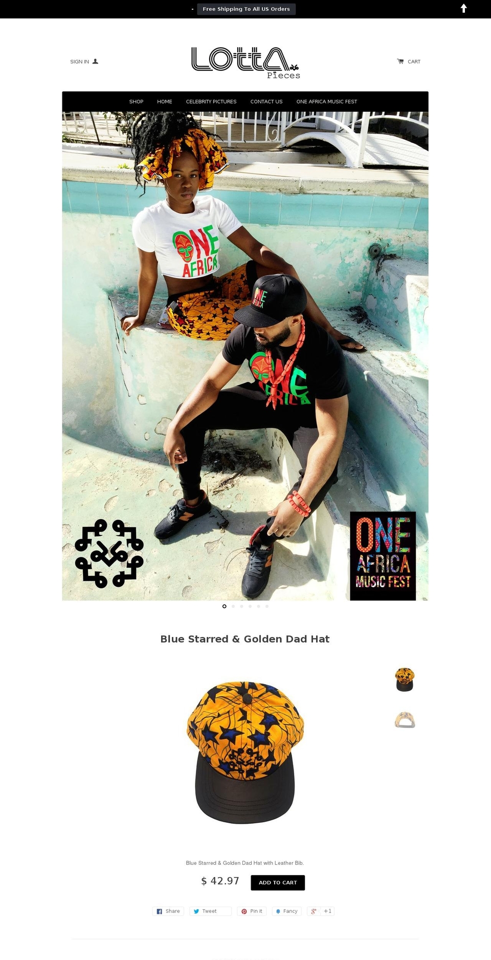 lottapieces.com shopify website screenshot