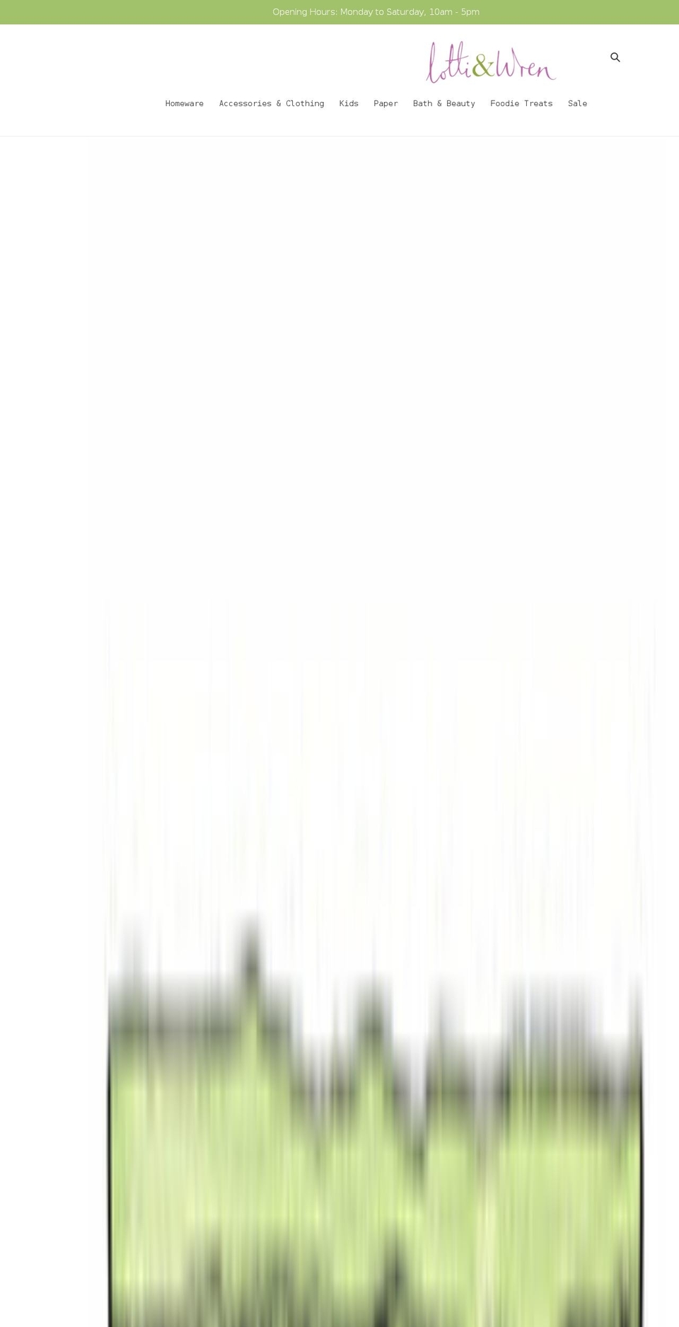 lottiandwren.com shopify website screenshot