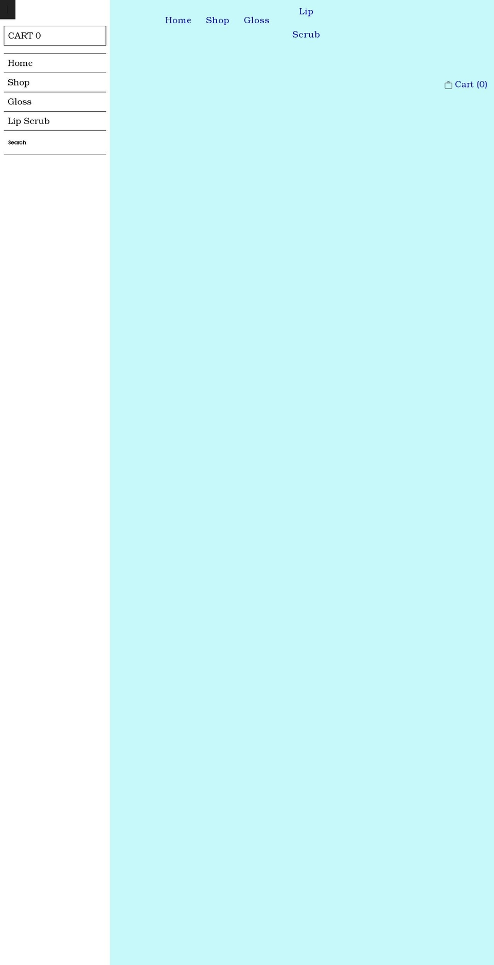 lottolips.com shopify website screenshot