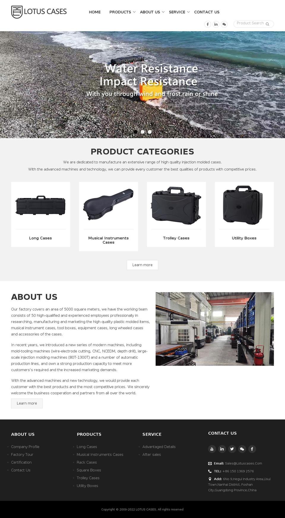 lotuscases.com — Shopify storefront screenshot