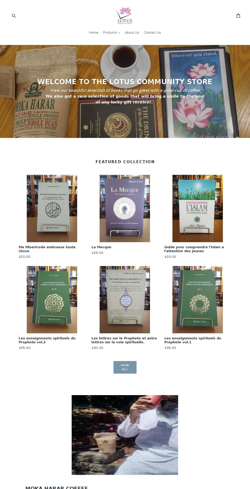 lotuscornerstore.com — Shopify storefront screenshot
