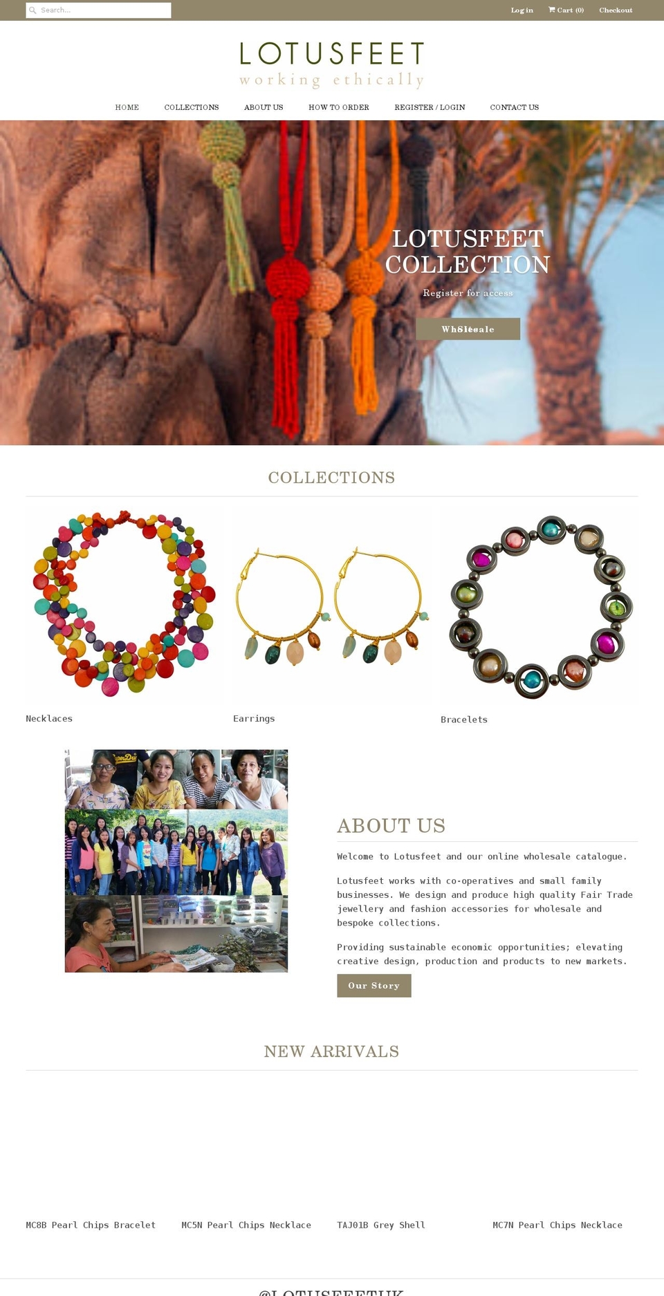 lotusfeet.co.uk shopify website screenshot
