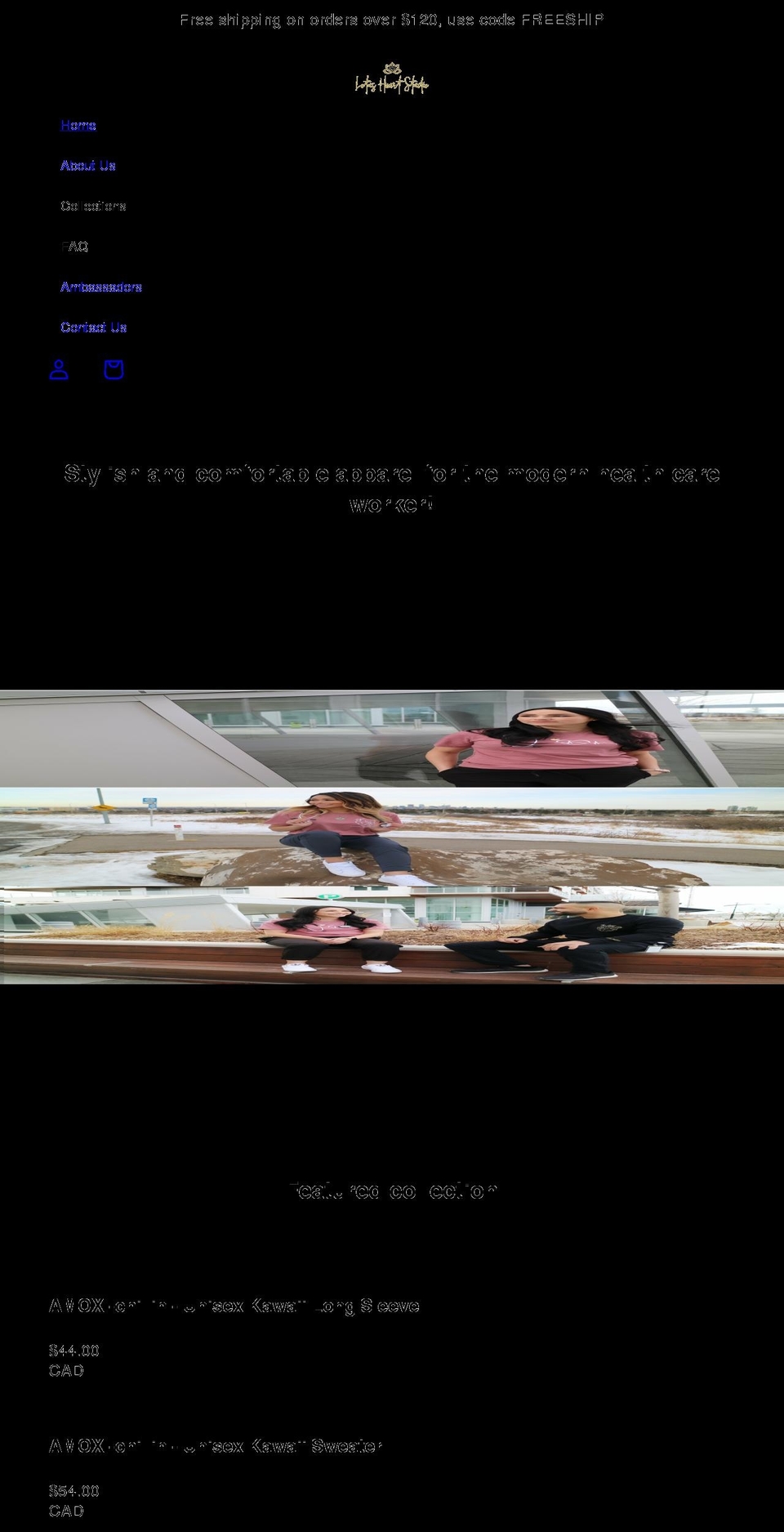lotusheartstudio.com shopify website screenshot