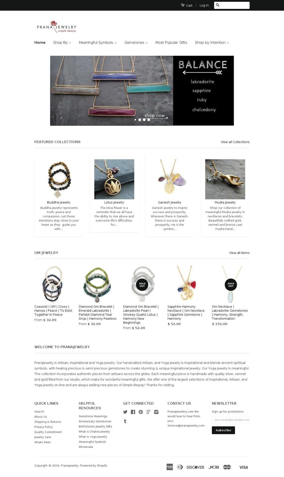 lotusnecklace.com — Shopify storefront screenshot