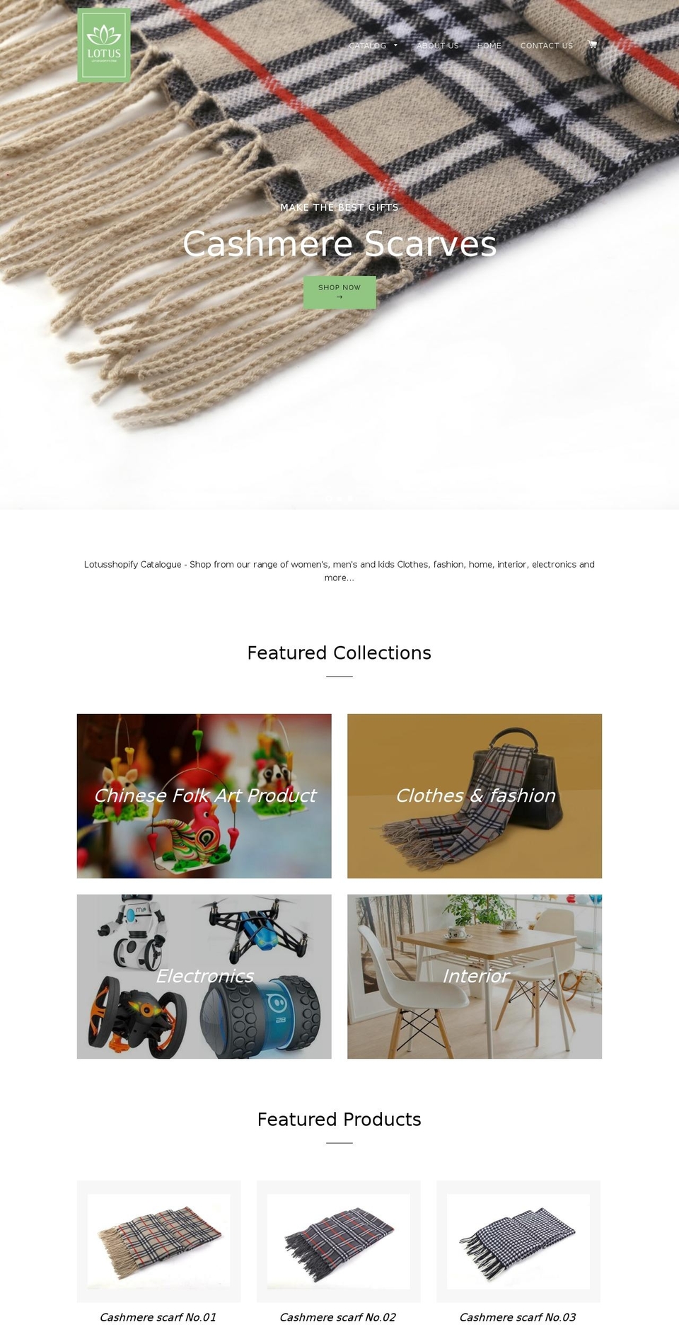 lotusshopify.com shopify website screenshot