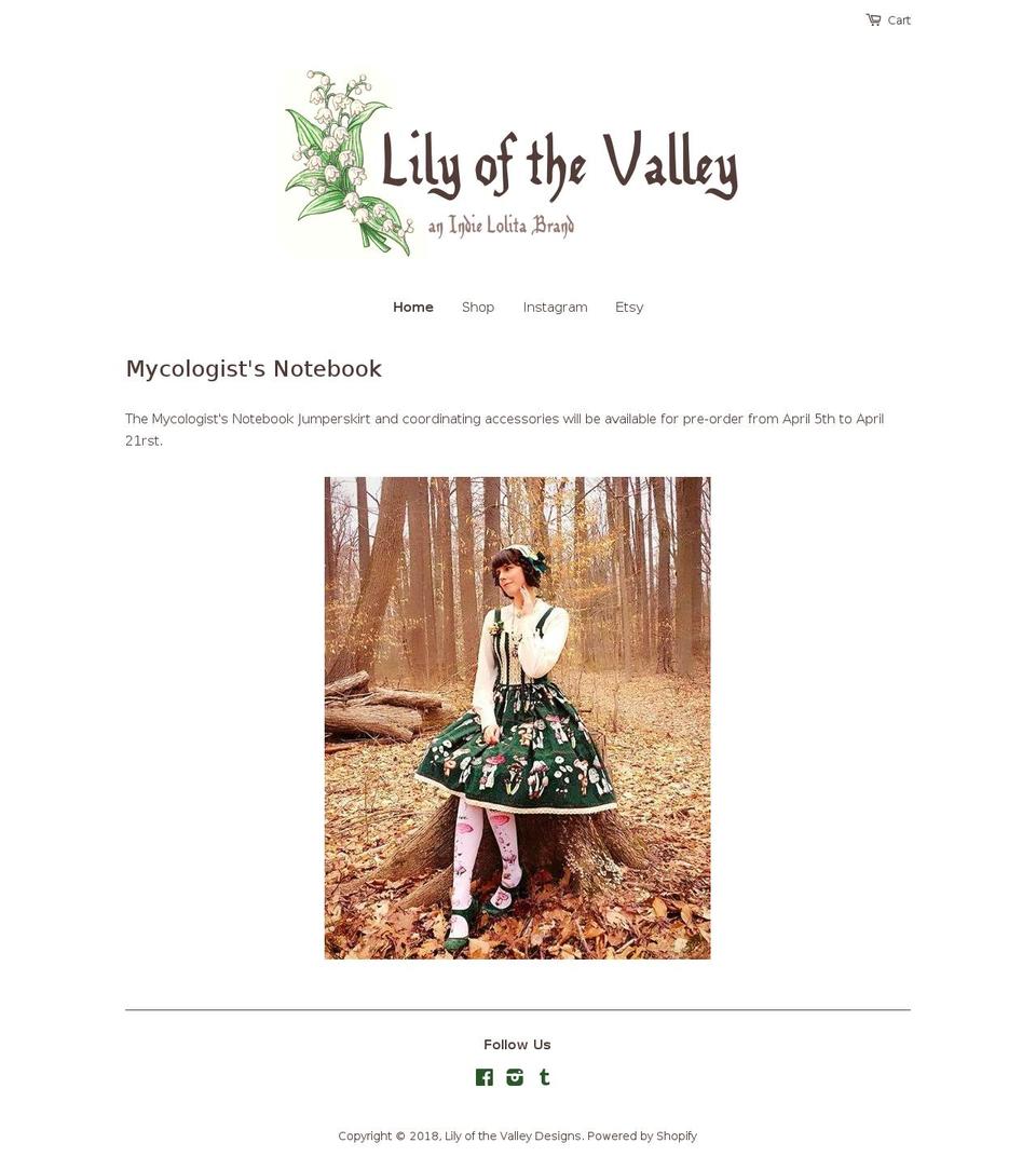 lotvdesigns.com — Shopify storefront screenshot