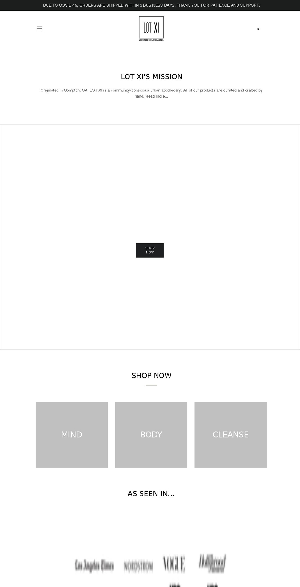 lotxi.com shopify website screenshot