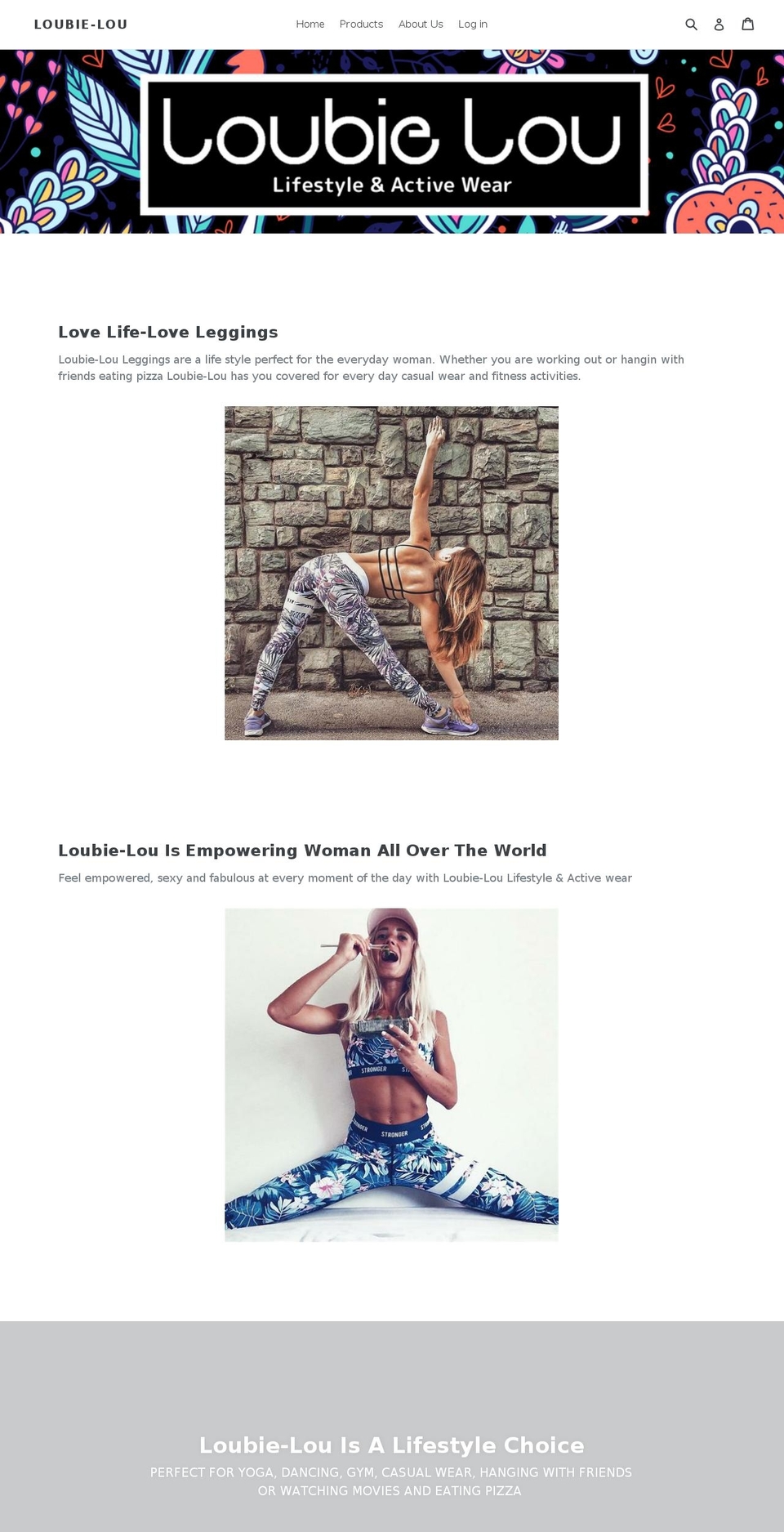 loubie-lou.com — Shopify storefront screenshot