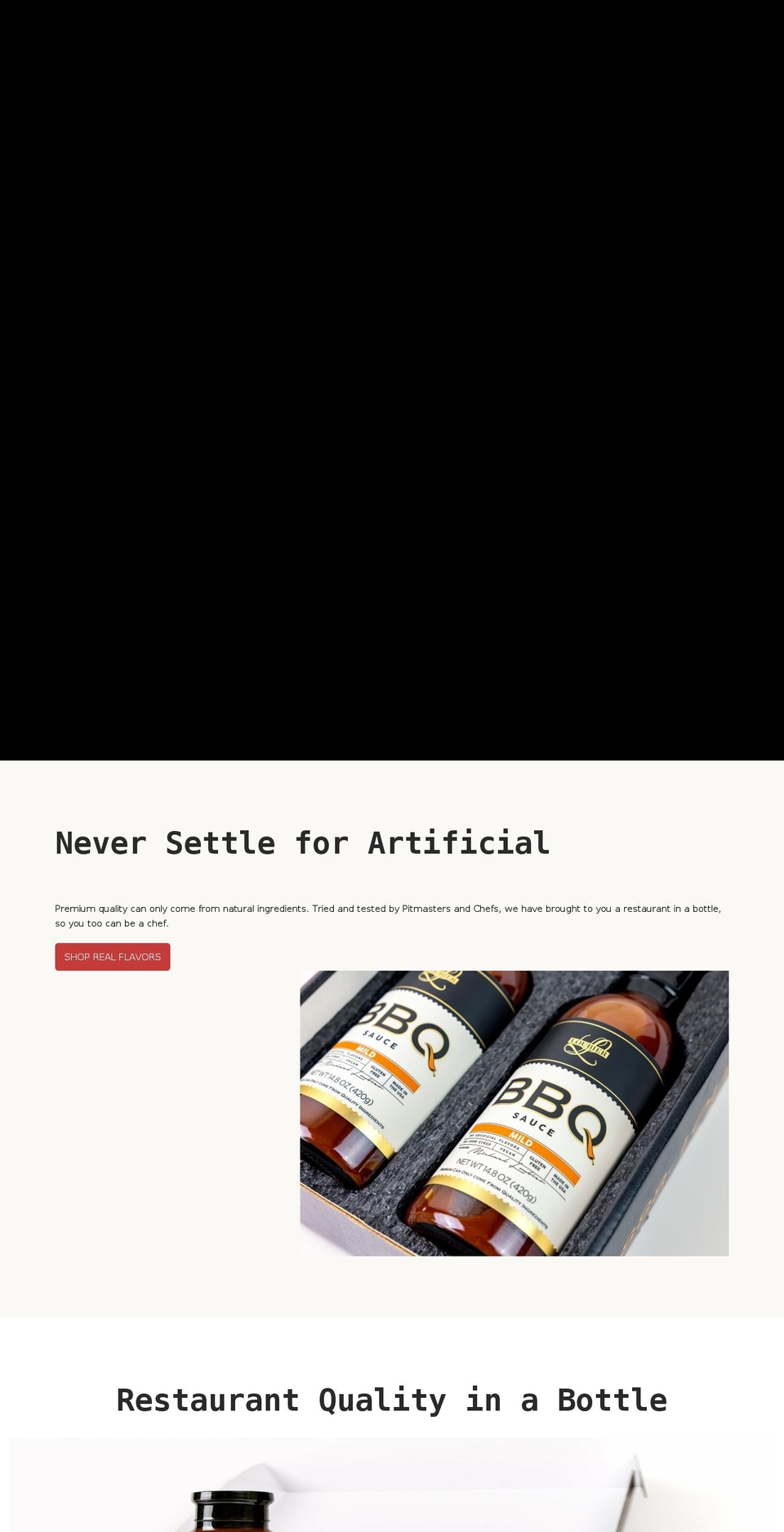 loubiergourmet.com shopify website screenshot