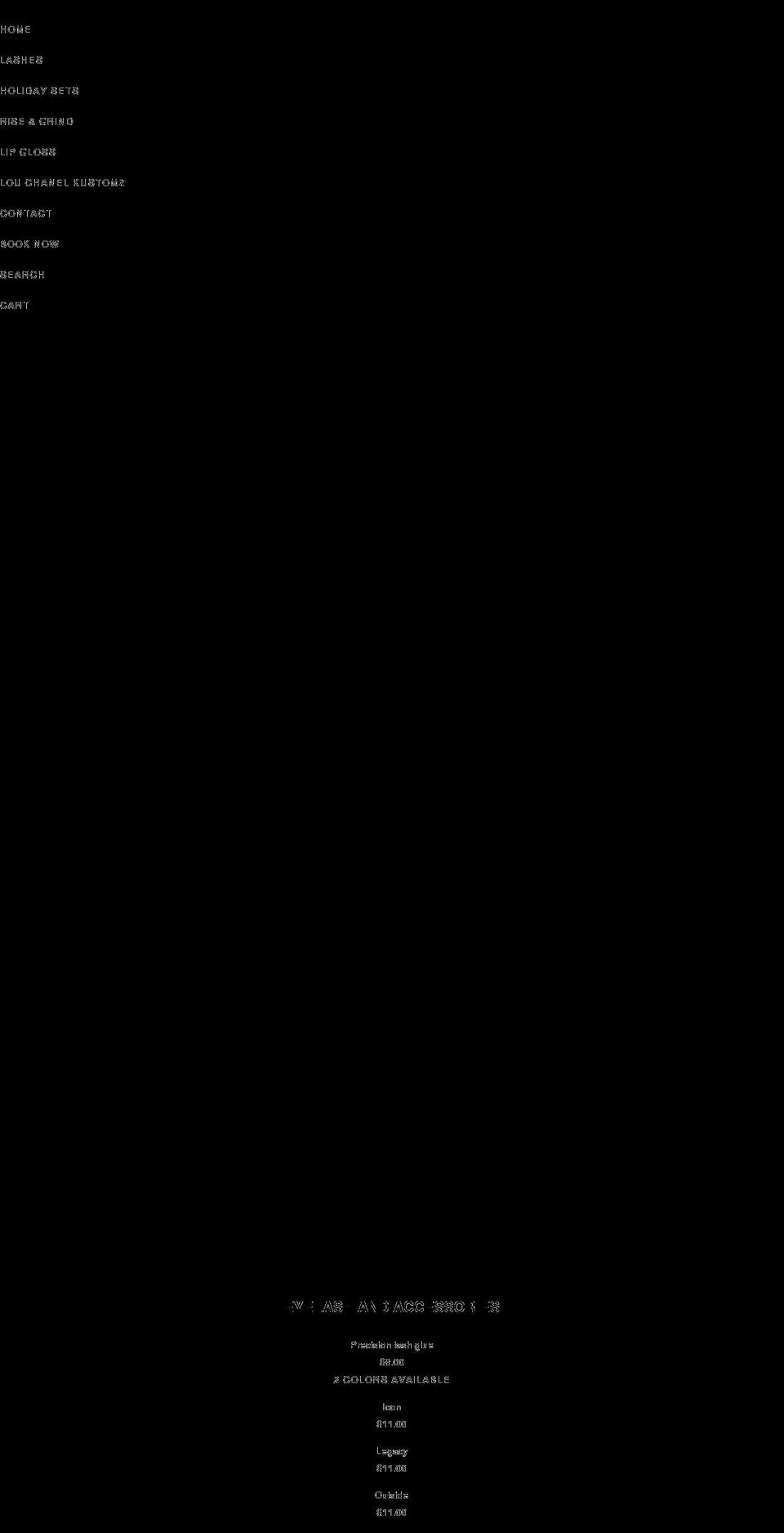 louchanel.com shopify website screenshot