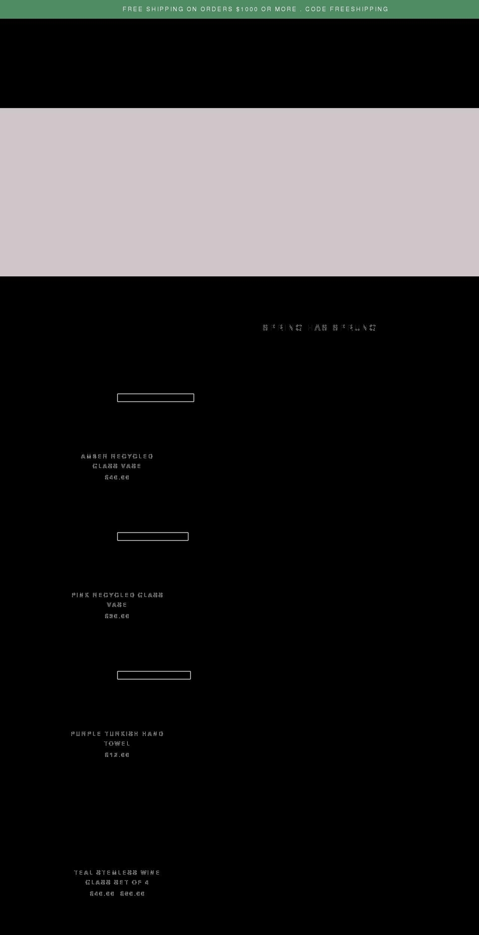 loucollection.com shopify website screenshot