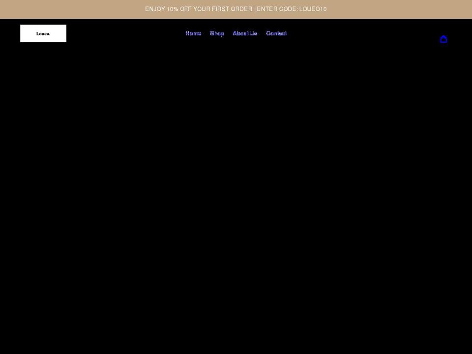 loueo.co.uk shopify website screenshot