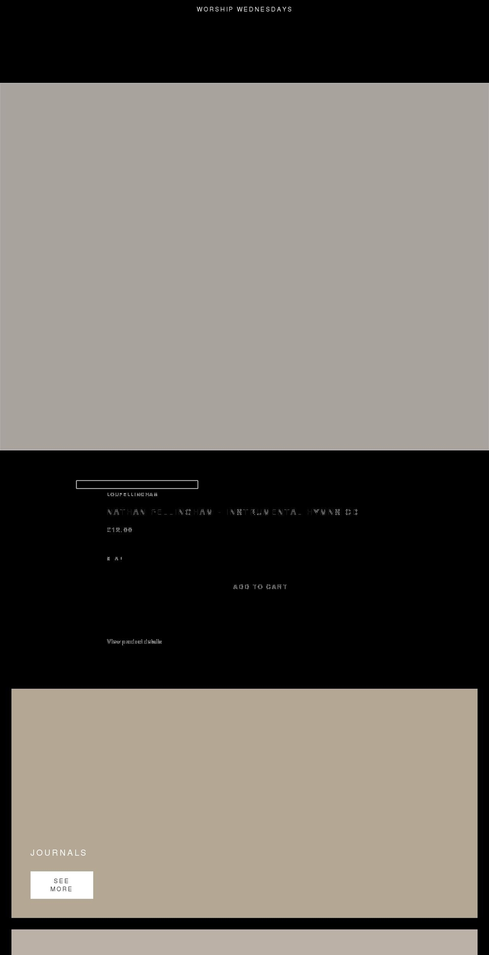 loufellingham.com shopify website screenshot