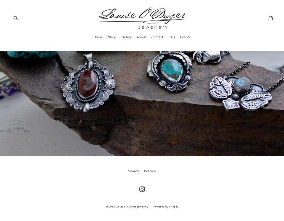 louiseodwyer.com — Shopify storefront screenshot