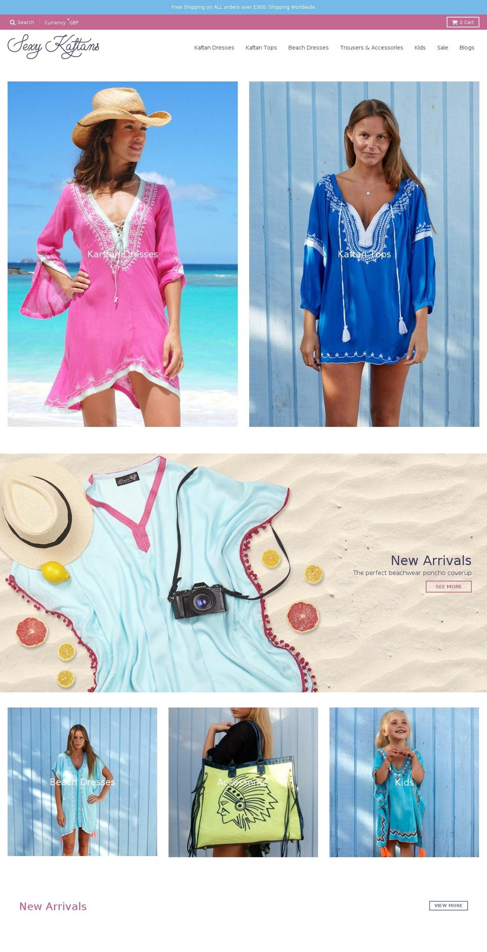 louisesandberg.com — Shopify storefront screenshot