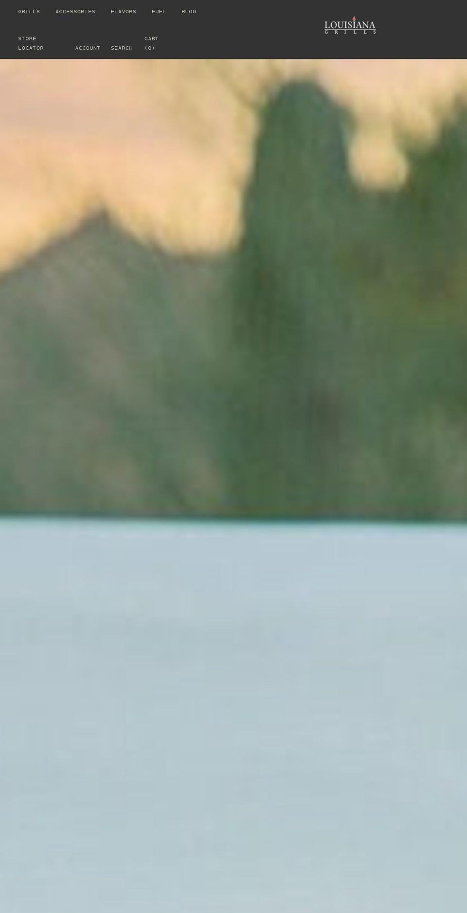 louisiana-grills.ca shopify website screenshot