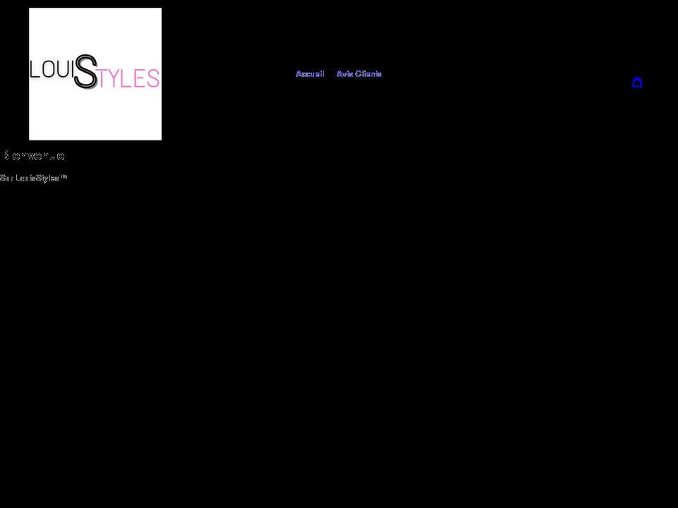 louisstyles.com shopify website screenshot