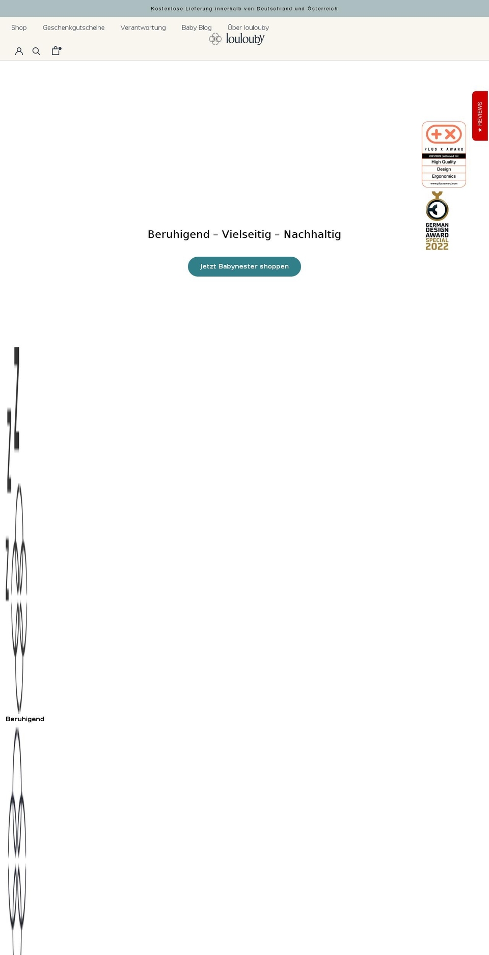 loulouby.com shopify website screenshot