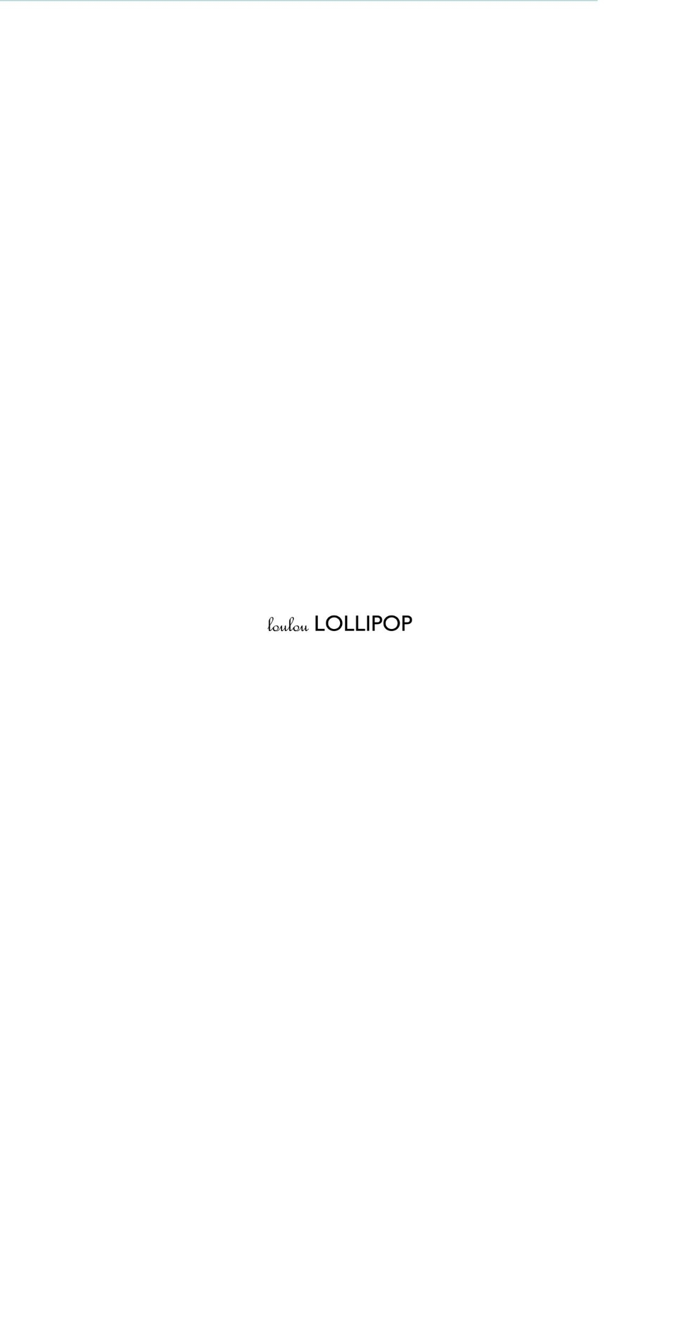 louloulollipop.com shopify website screenshot