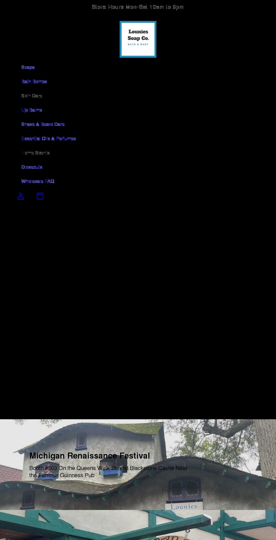 lounies.com shopify website screenshot