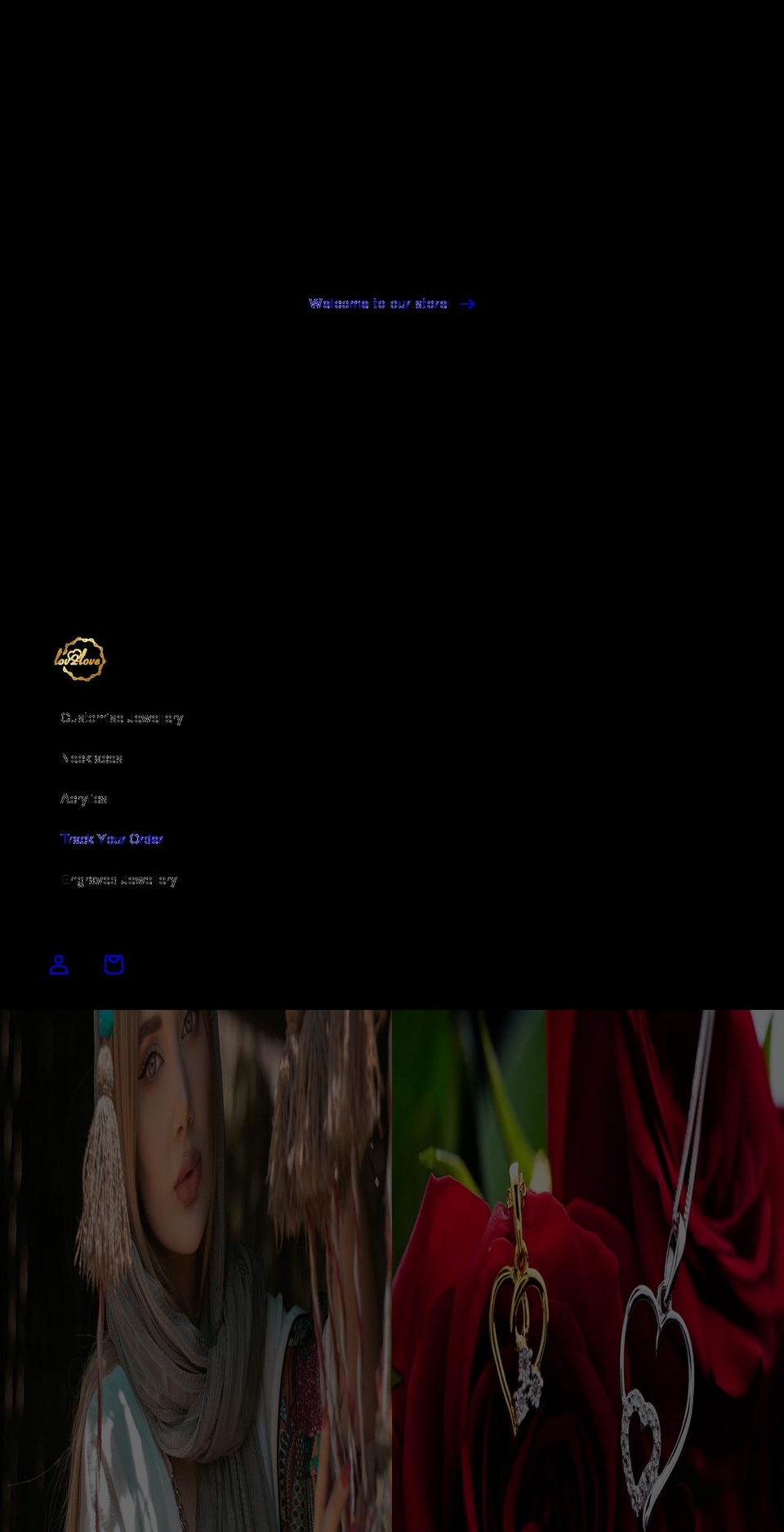 lov2love.com shopify website screenshot