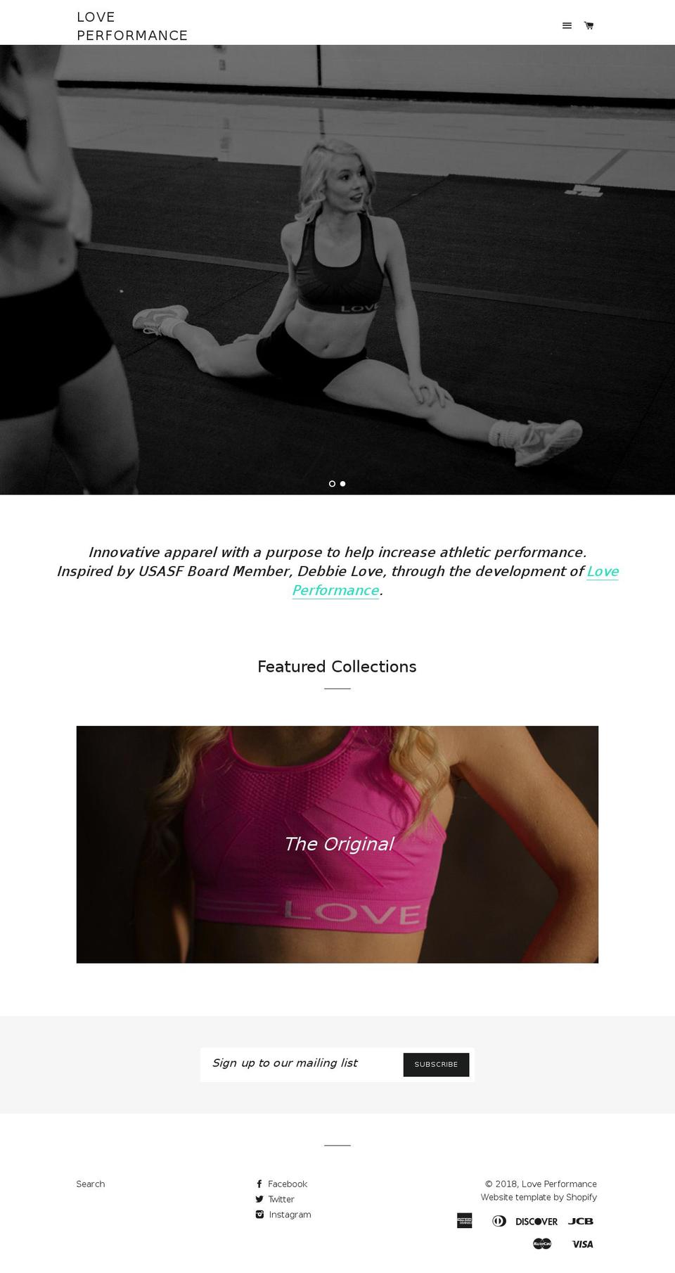 Copy of Brooklyn Right Shopify theme site example love-performance.com